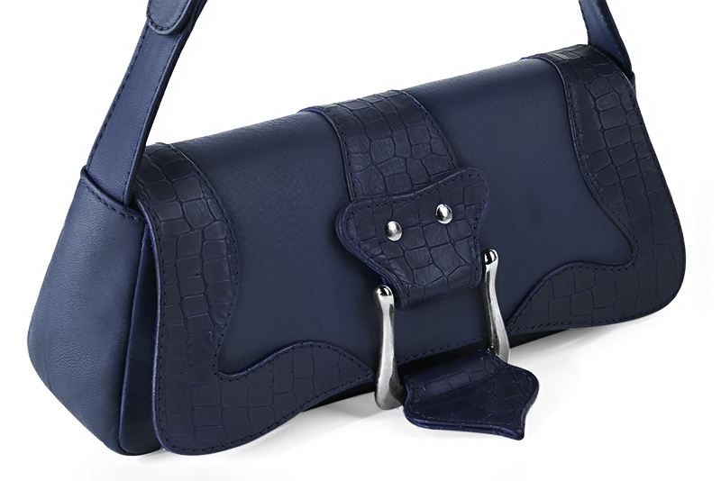Handcrafted women's small luxurious elegant handbag in premium navy blue leather. Perfect for elevated everyday style.   
                Choose from our luxurious collections of leather and fabric to perfectly match your handbags to your outfits.